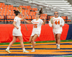 Syracuse women's lacrosse's offense has thrived in 2024 without Meaghan Tyrrell and Megan Carney, providing signs it can win a National Championship.
